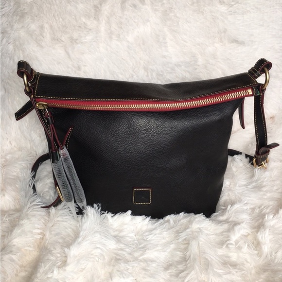 Dooney & Bourke Florentine Dixon Hobo in Navy - Picture 1 of 11